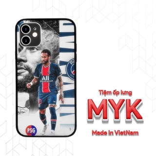 Ốp lưng Neymar CLB PSG cho Iphone 5 6 7 8 Plus 11 12 Pro Max X Xr BAR20210017