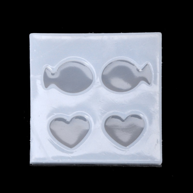 Khuôn silicon đúc khuyên tai nhiều hình dáng tùy chọn