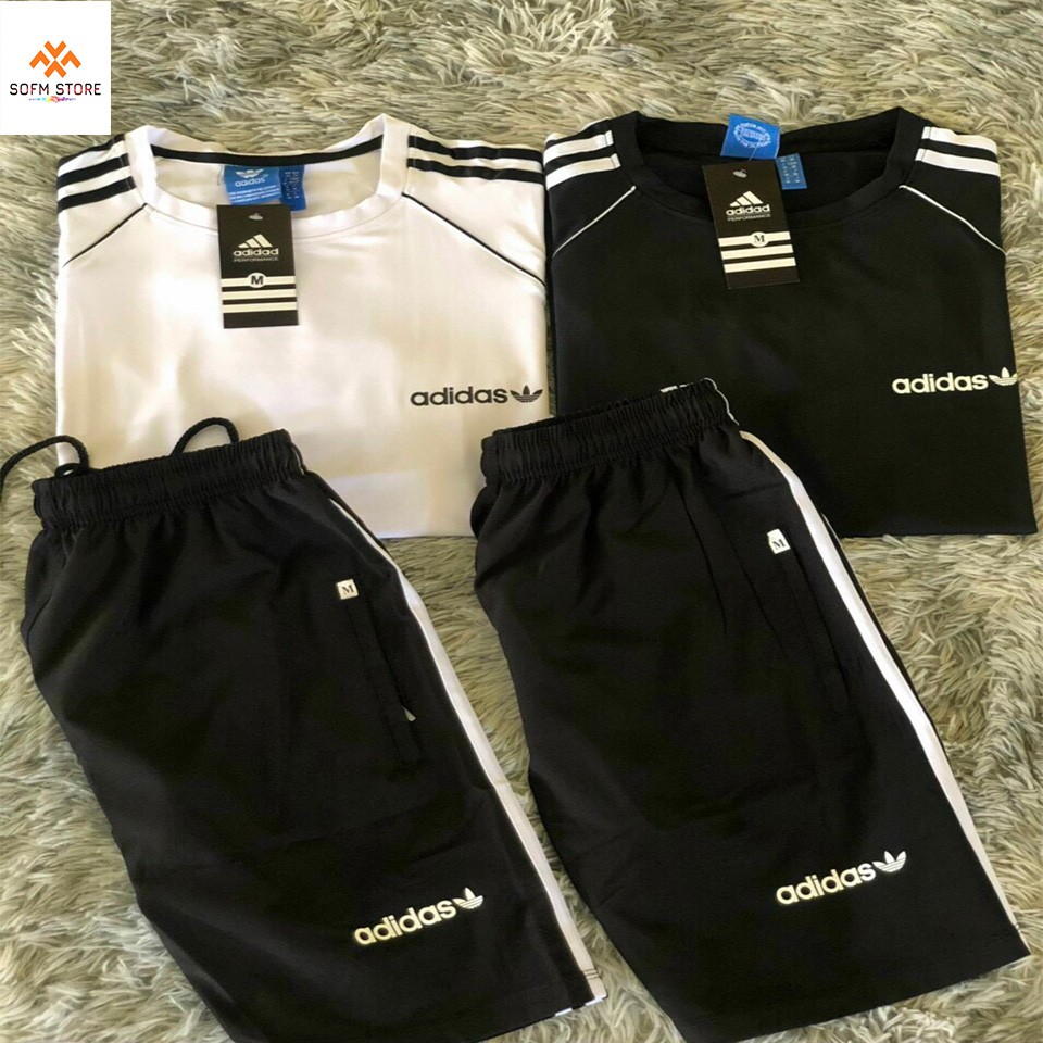 [MUA LẺ GIÁ SỈ 🔥] ĐỒ BỘ NAM CHẤT THUN LẠNH HÀNG CAO CẤP MẶC HÈ PHONG CÁCH THỂ THAO + TẶNG 1 ĐÔI TẤT KHI MUA 2 SẢN PHẨM | BigBuy360 - bigbuy360.vn