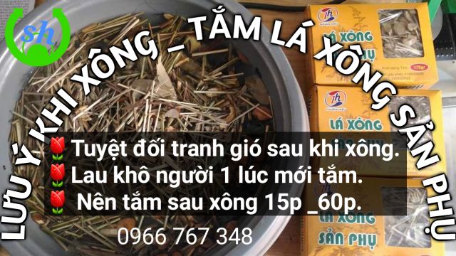 10gói lá xông sản phụ Thuận Hiếu