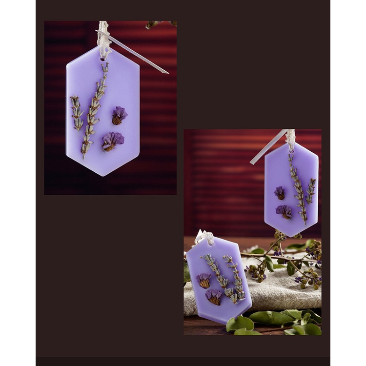 Sáp Thơm Treo Tủ Quẩn Áo Hình Dài Hoa Khô