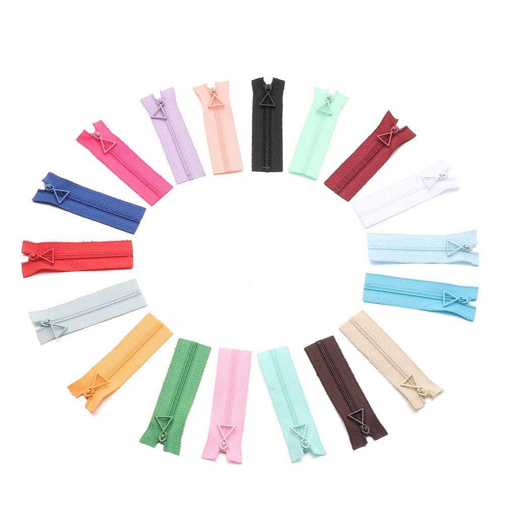 Set 5 Dây Kéo Mini 6cm 20 Màu Chuyên Dụng May Quần Áo