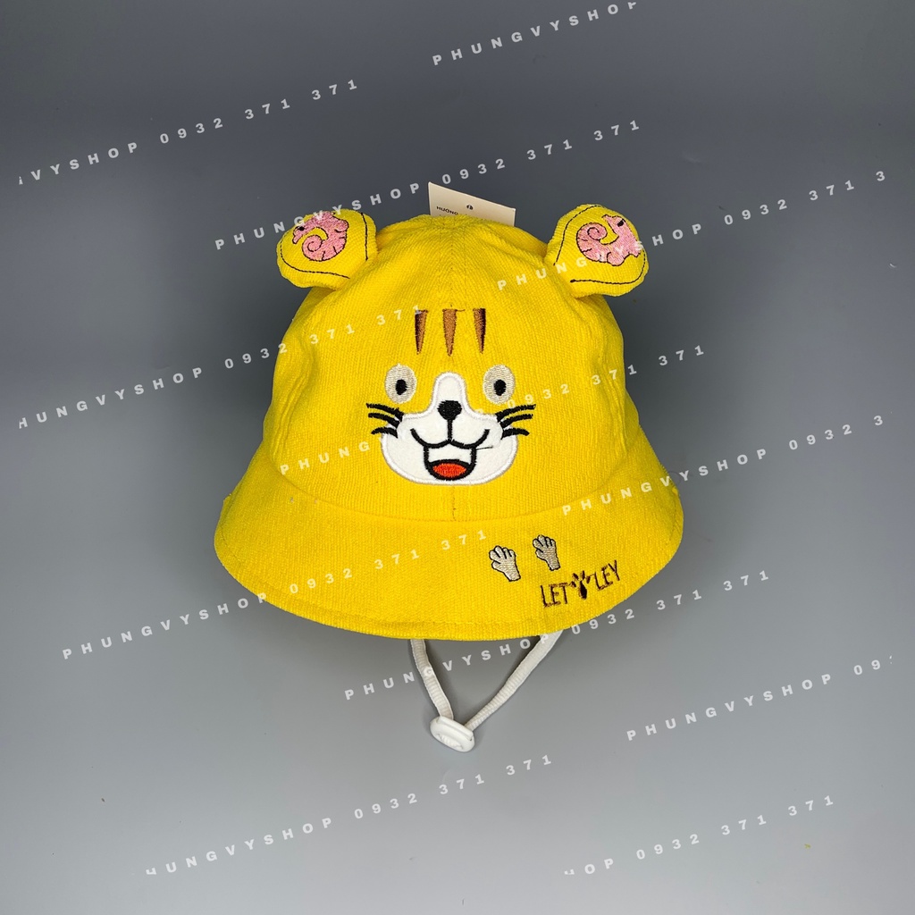 (Bé 6-20 tháng/ Vòng đầu 49cm) Mũ TAI BÈO cho bé- HỔLETLEY - Nón trẻ em