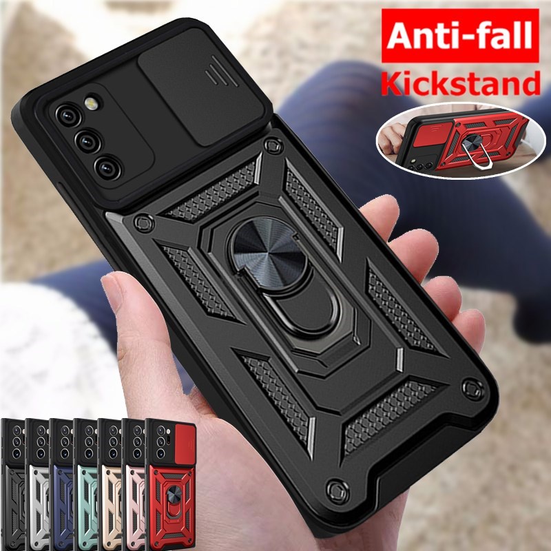 Ốp Điện Thoại Kiểu Giáp Bảo Vệ Camera Chống Sốc Samsung Galaxy A03S Samsung A22 4G A21S A20S A20 A12 A10S A03 CORE A03 A02S