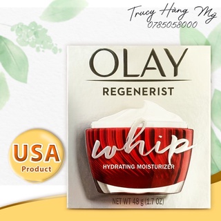 Kem Olay Đỏ Whip Chống Lão Hóa Olay Regenerist Whip Ngày/Đêm 48gr [Hàng Mỹ]-Kem Olay Do Whip