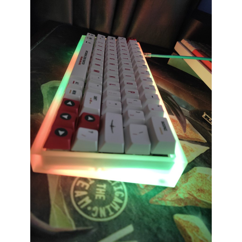 Bộ Keycap Cherry Zero Fighter PBT Dyesub cho phím cơ