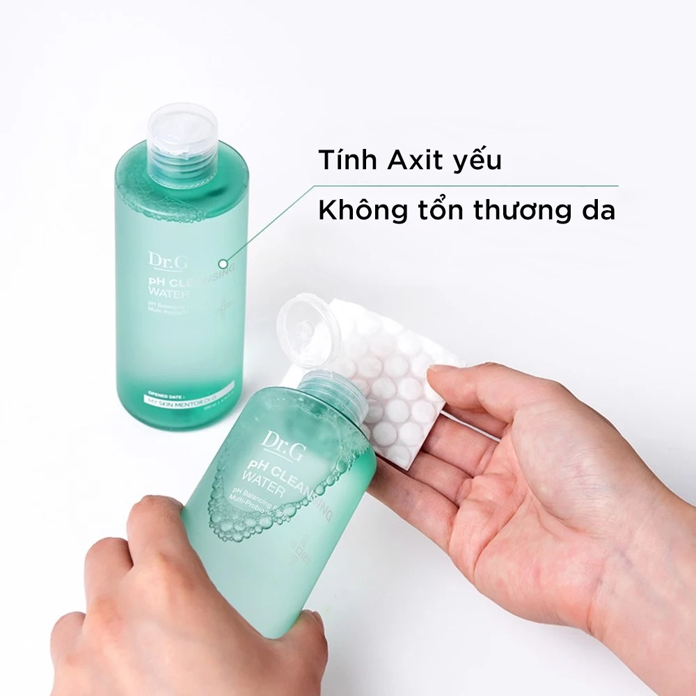 Dr.G Nước tẩy trang PH Cleansing water 490ml