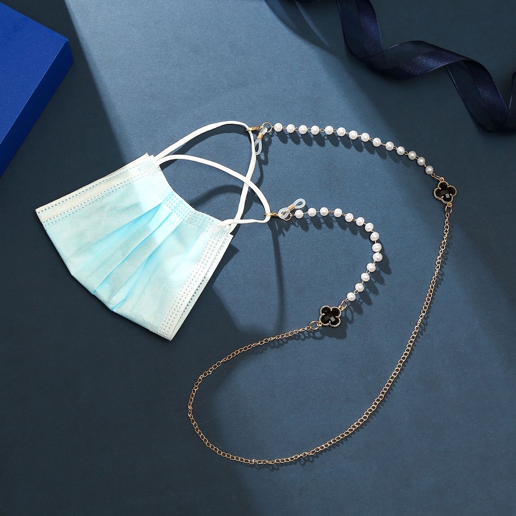 Dây Đeo Mắt Kính Chống Mất Đính Đá Pha Lê Thời Trang Đơn Giản Dành Cho Trẻ Em