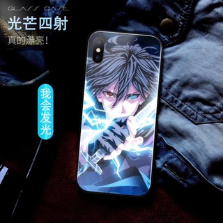 Ốp Điện Thoại Hình Naruto Phát Sáng Độc Đáo Cho Iphonexs Max Xr I8 I7