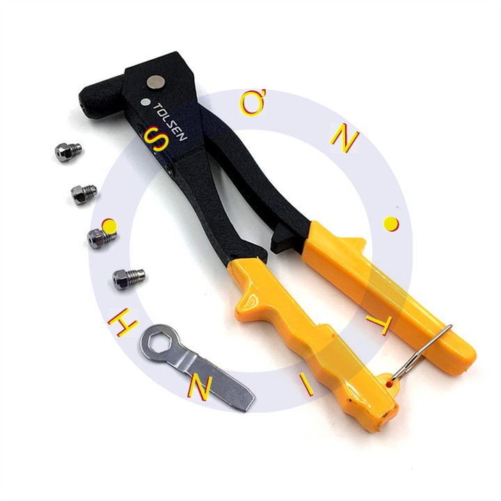 Kìm bấm đinh rút rive nhôm Tolsen 43003