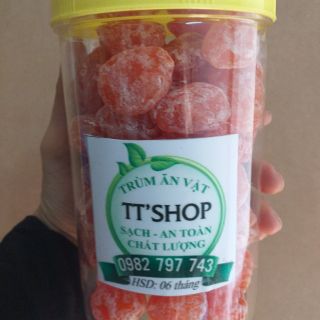 1kg (2 hủ 500gr) Xí muội mơ không hạt siêu ngon(tặng bịch bánh tráng)