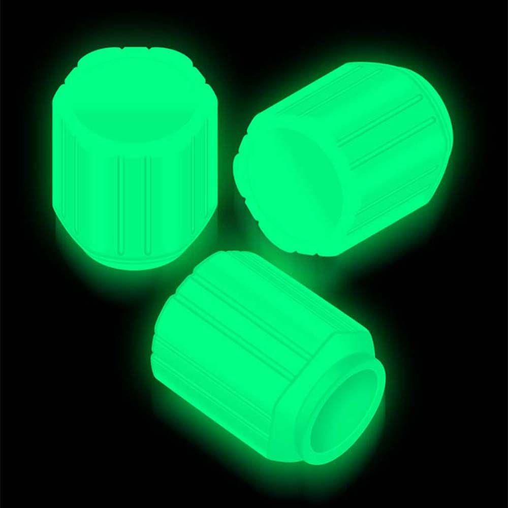 Nắp Van Bánh Xe Hơi / Xe Tải Màu Dạ Quang Chống Bụi Bẩn Tiện Dụng