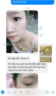 Kem face trắng da Hàn Quốc