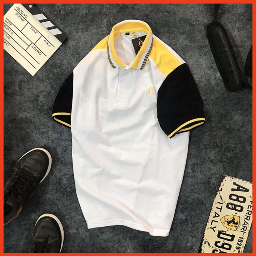 Áo Thun Cổ Bẻ Nam Hey Boy Phối HaHo Chất Lượng Giá Rẻ Bền Đẹp | BigBuy360 - bigbuy360.vn