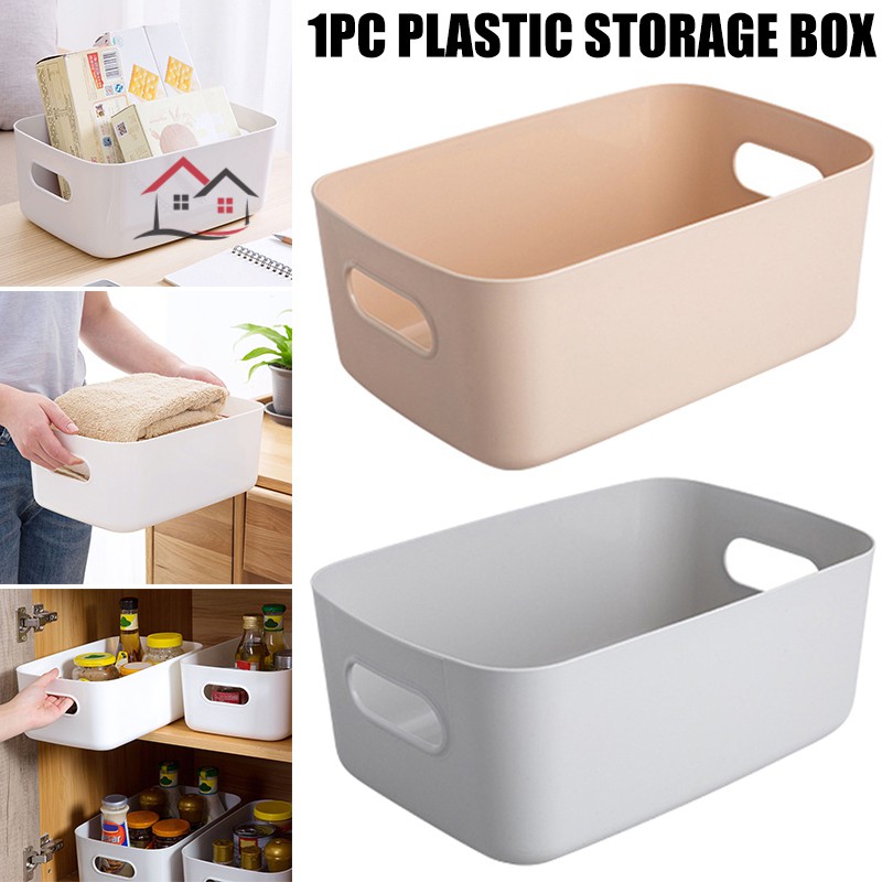 (Hàng Mới Về) Hộp Nhựa Đựng Mỹ Phẩm Để Bàn Tiện Dụng