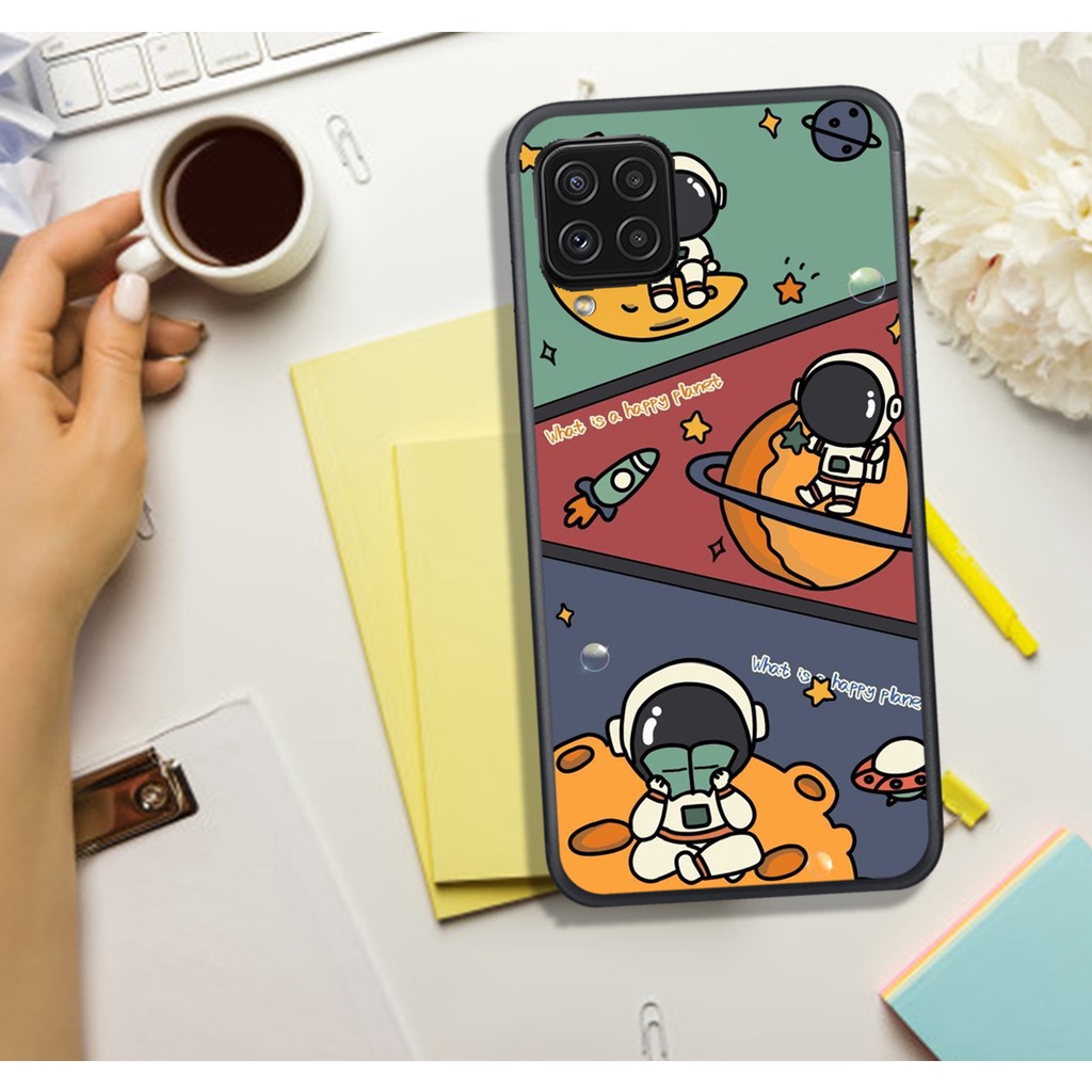 [ SIÊU HOT] ỐP LƯNG SAM-SUNG A12/A22 4G/A22 5G/M32  , IN HÌNH ASTRONAUT PHI-HÀNH-GIA, MÀU SẮC BẮT MẮT