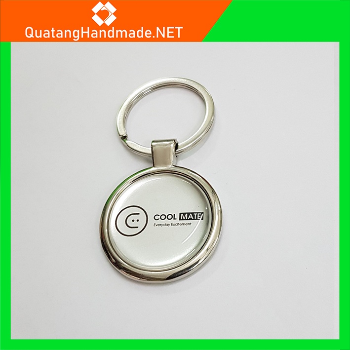 combo 20 chiếc In móc khóa kim lọai - quà lưu niệm, quà tặng sinh nhật, quà handmade ý nghĩa