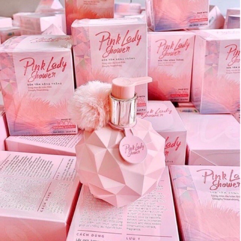 (Chính hãng) sữa tắm xông trắng pink lady 300ml + quà tặng deal | BigBuy360 - bigbuy360.vn