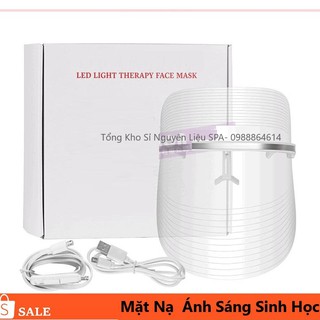 Chính hãng  Mặt Nạ Ánh Sáng Sinh Học 3 Màu LED PHOTON