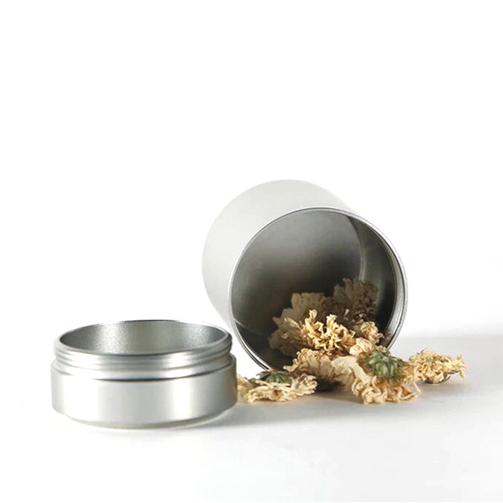 Hộp Đựng Trà / Cà Phê / Đường Mini Bằng Nhôm Nhiều Màu Chất Lượng Cao