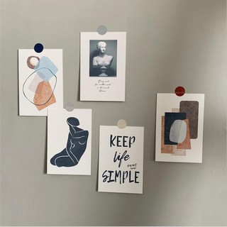 Thiệp trang trí, poster dán tường, chụp ảnh sản phẩm phong cách trừu tượng P1