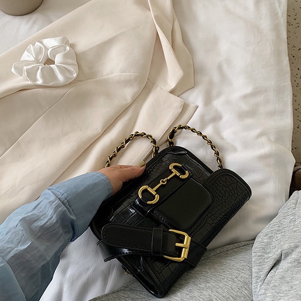 Túi Đeo Vai Hình Vuông Cỡ Nhỏ Phong Cách Hàn Quốc Thời Trang Cho Nữ