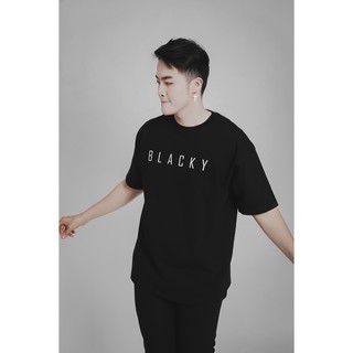 M9 Tee - Áo Thun BLACKY Basic đen lưng trơn- Áo thun form rộng