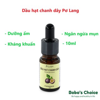 Dầu hạt chanh dây ép lạnh Pơ Lang