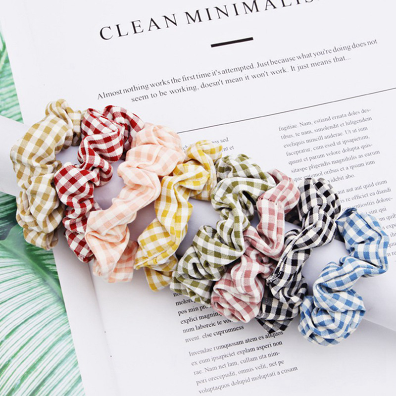 Dây buộc tóc co giãn phong cách Hàn Quốc trẻ trung cho nữ