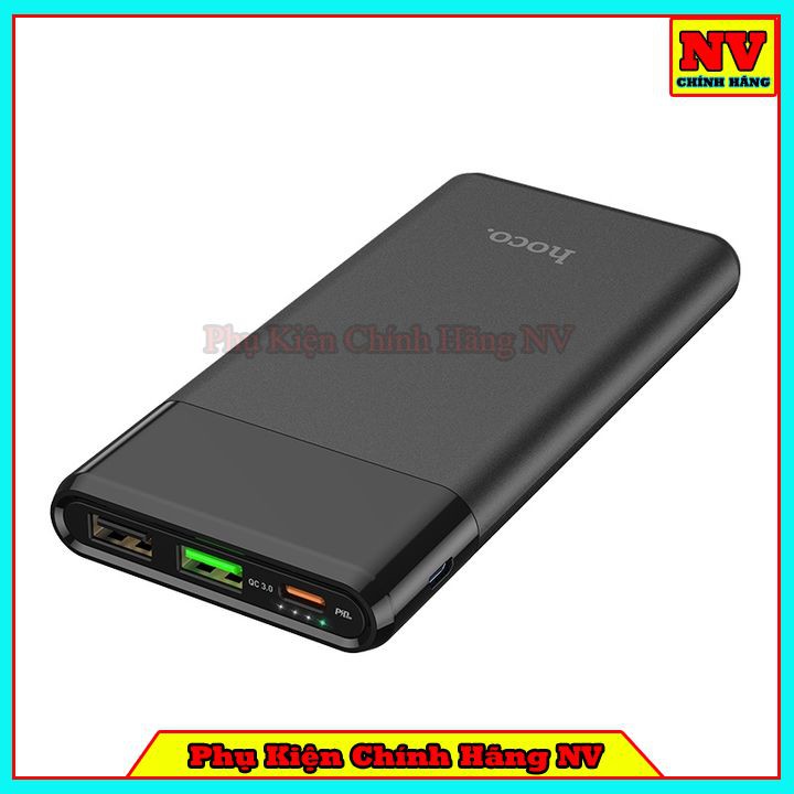 Pin Dự Phòng Hoco J58 10000mAh Sạc Nhanh Chuẩn PD &amp; QC 3.0