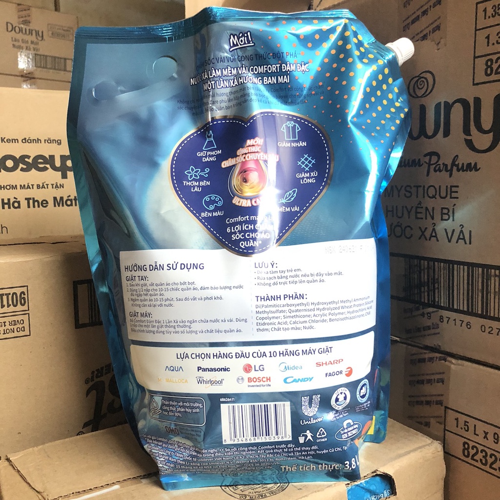 Nước xã Comfort 1 Lần Xả hương ban mai
