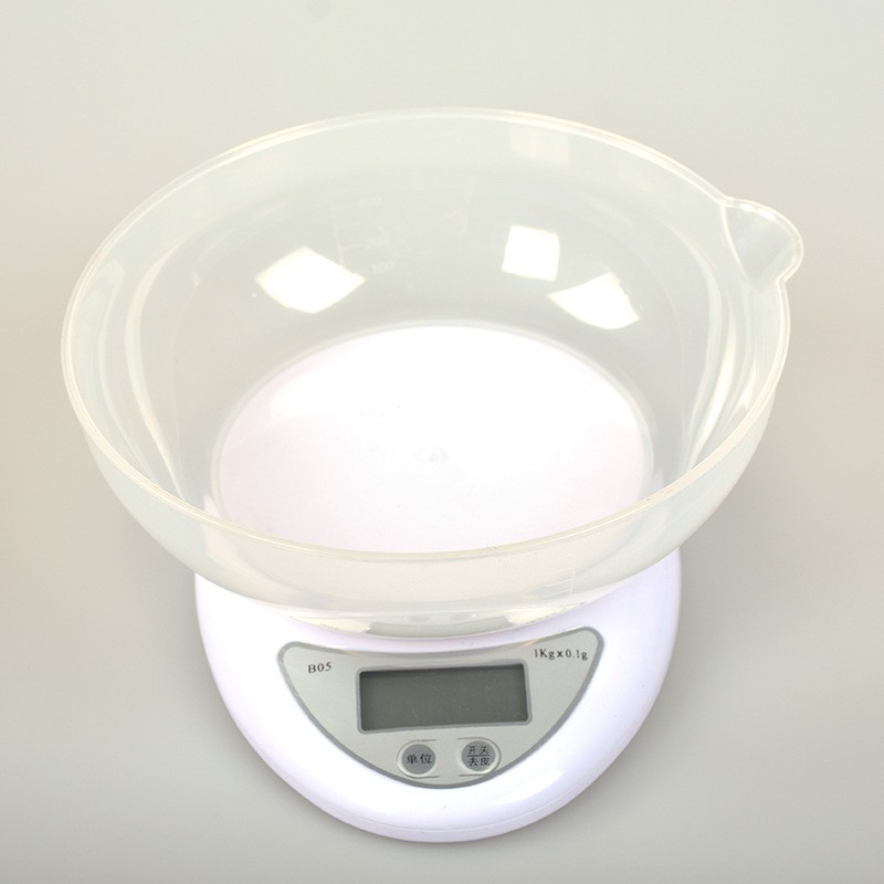 Cân điện tử mini nhà bếp 5kg Dụng Cụ Nhà Bếp-Cân điện tử mini B-05