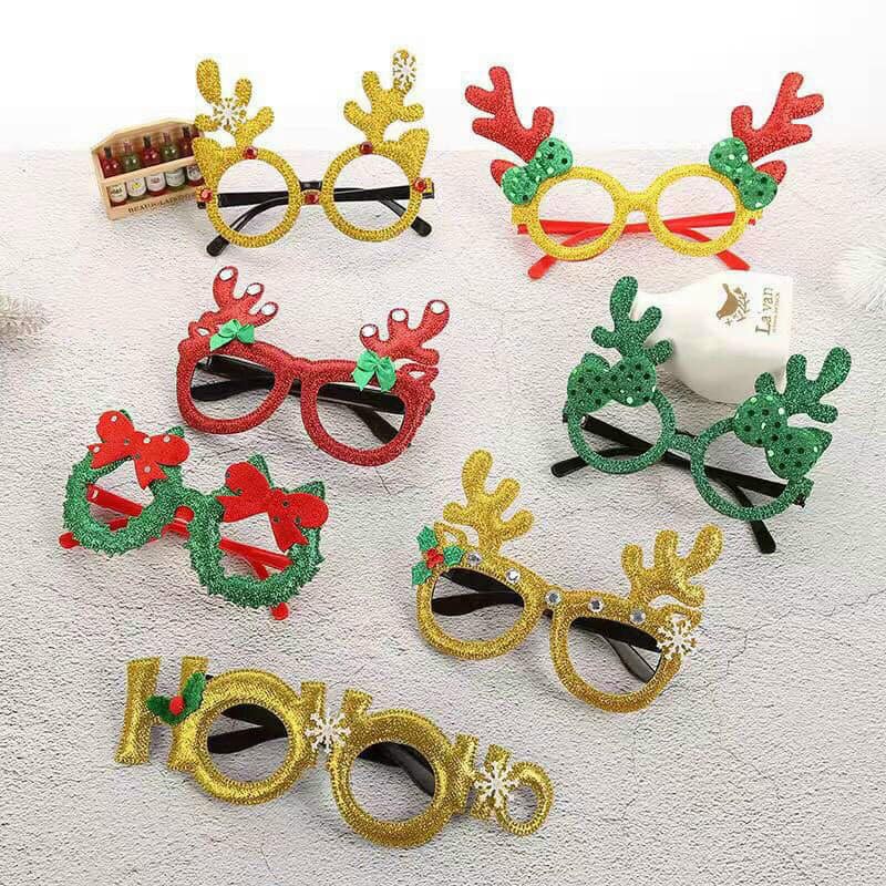 [ĐỒ NOEL, MẪU MỚI 11.2020] Gọng Kính Người Tuyết, Kính Ông Già Noel, Kính Tuần Lộc, CÓ ẢNH THẬT