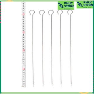 Xiên que INOX dài 42cm, phù hợp bếp cỡ trung, Bếp VCM, Chất liệu INOX304 không han gỉ, an toàn thực phẩm