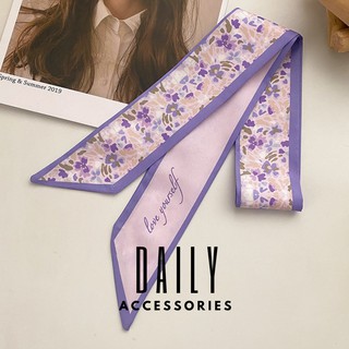 Khăn lụa buộc tóc - Dây lụa buộc tóc Hottrend Hàn Quốc Daily Accessories
