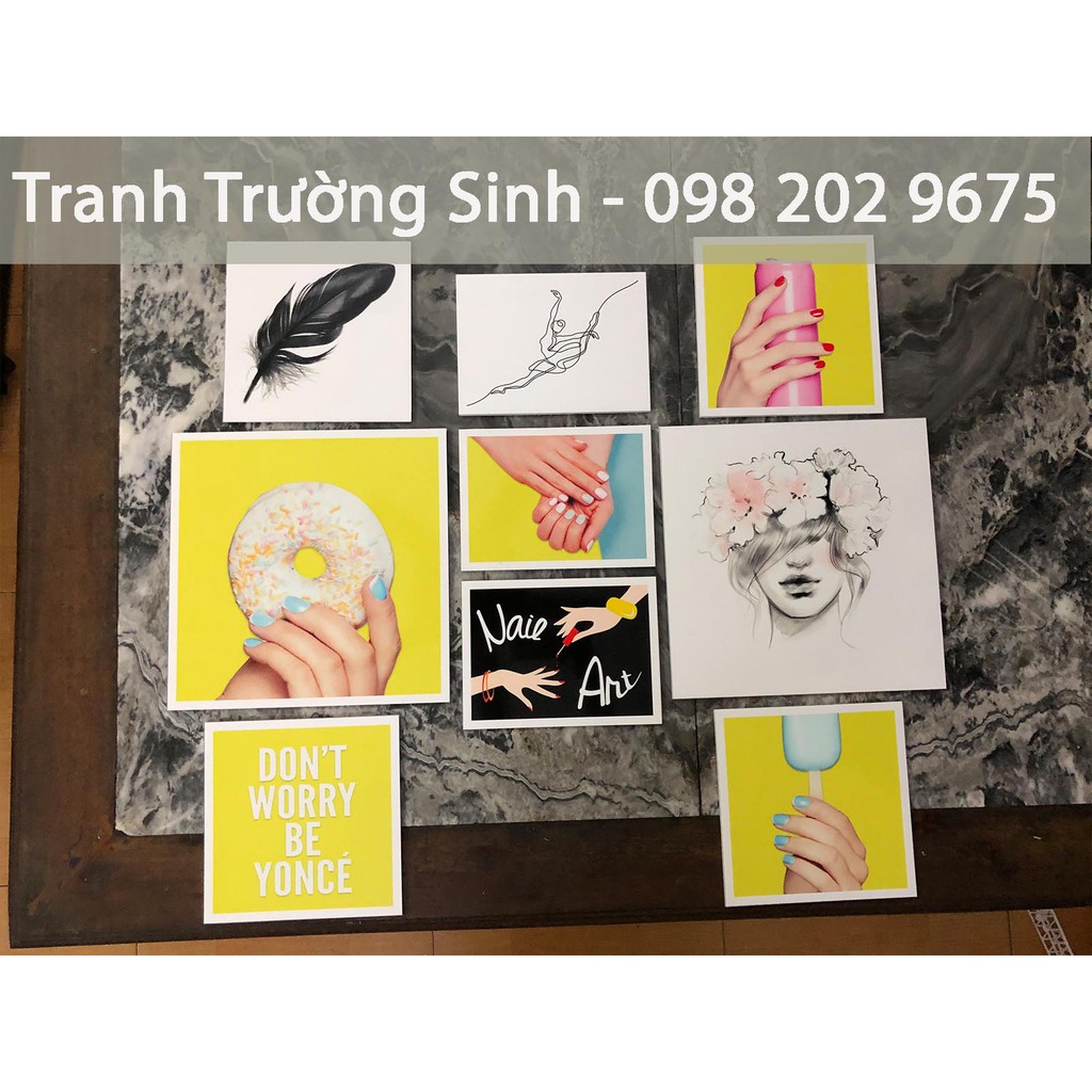 BỘ TRANH NAIL NGHỆ THUẬT