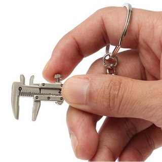Móc Khóa Mô Hình Thước Kẹp Mini