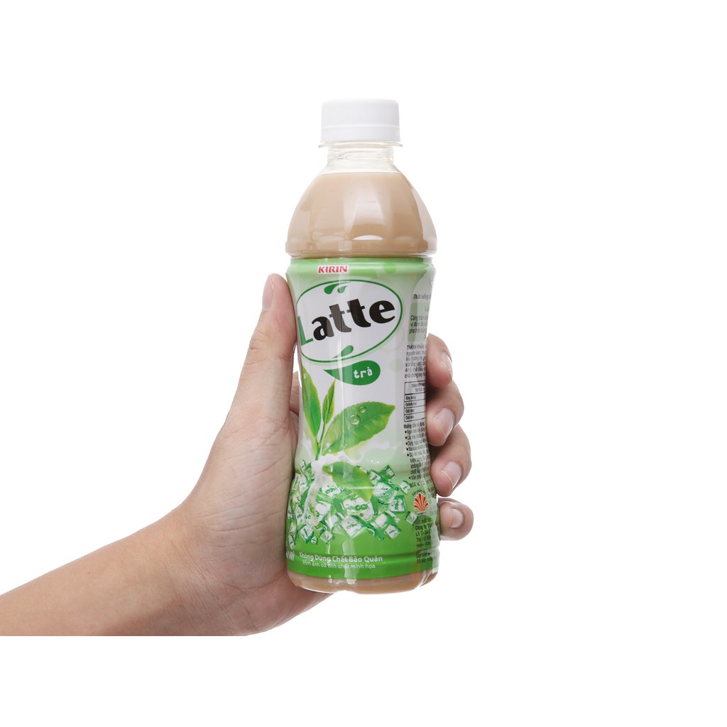 Lốc 6 Chai Trà Xanh Sữa Latte Kirin Chai 345ml