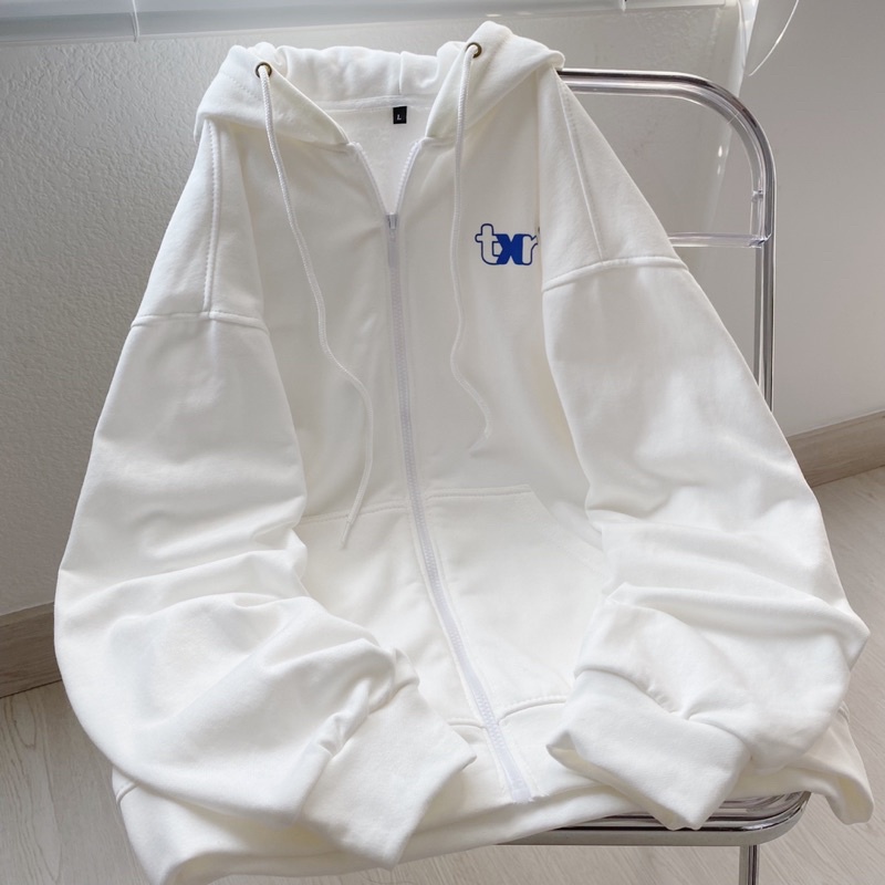 Áo khoác nỉ unisex Homies liền mũ có túi in hình THORI