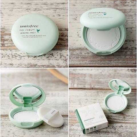 Phấn nén innisfree No-sebum Mineral Pact | BigBuy360 - bigbuy360.vn