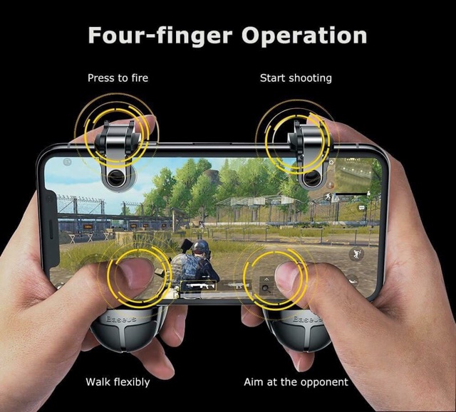 Tay cầm hỗ trợ PUBG chính hãng Baseus