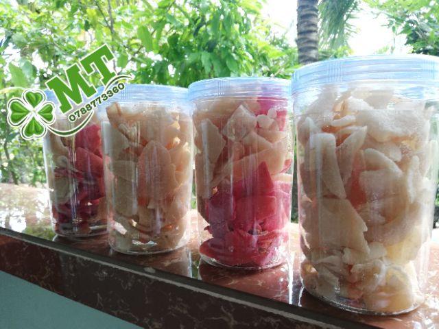 Mứt dừa non miếng nhà làm 1kg