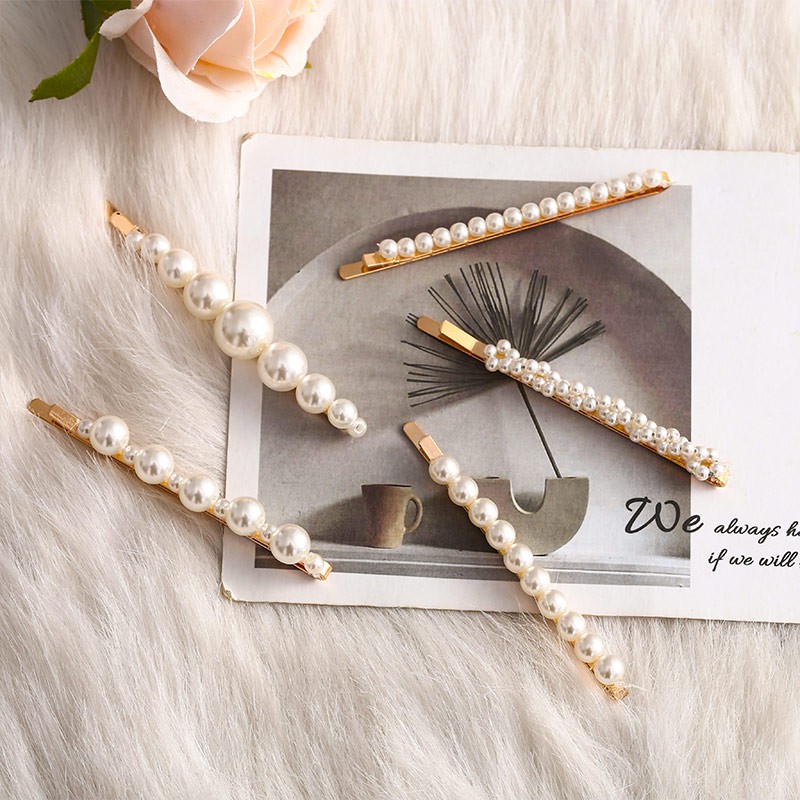 Kẹp Tóc Ngọc Trai Xinh Xắn Dành Cho Nữ