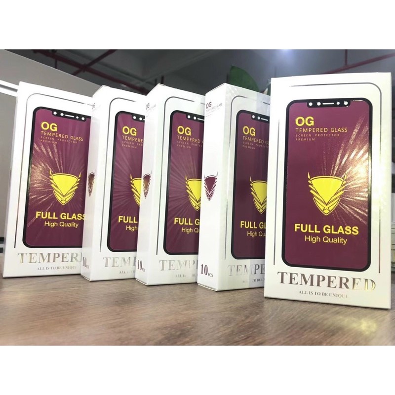 Kính Cường lực OG tím, tia chớp ESD CHỐNG MẺ CẠNH HẠN CHẾ BÁM VÂN TAY CHO 6/7/8p/ Xs/XsMax/11/12/13prm 14promax 15promax