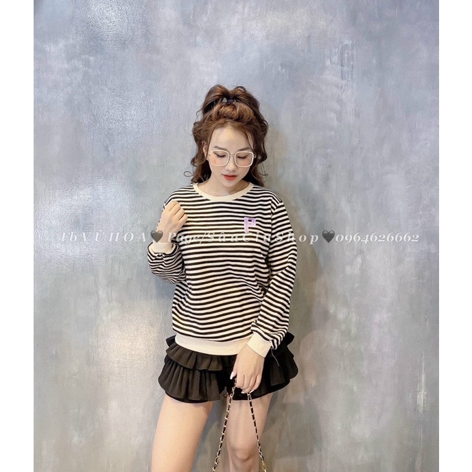 Áo phông kẻ da cá