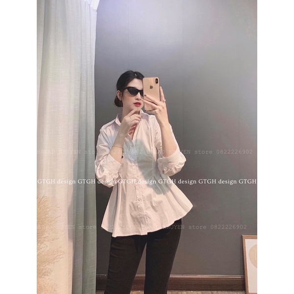 ÁO SƠMI EO CHIẾT LI mặc xinh,sang chảnh | BigBuy360 - bigbuy360.vn