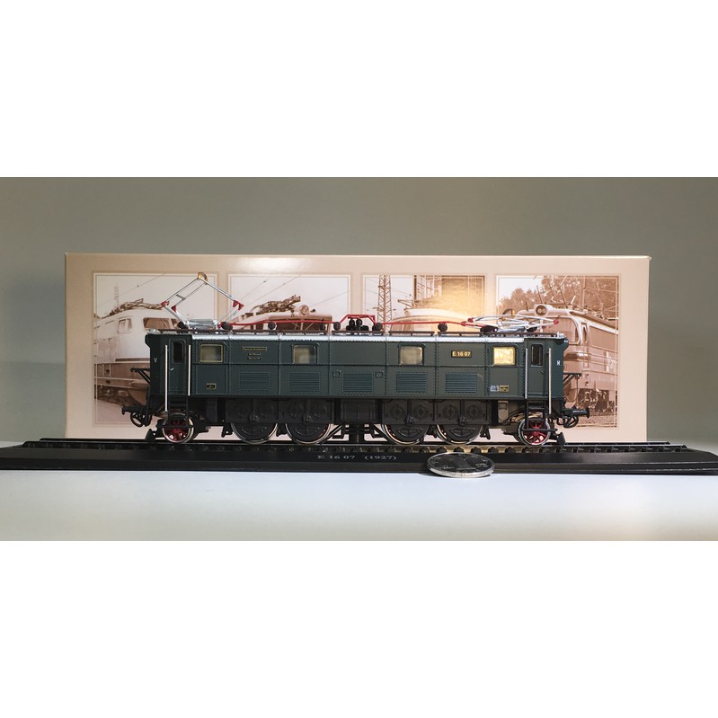 Mô hình đầu máy tàu hỏa E16-07 Deutsche 1927 Atlas tỉ lệ 1:87