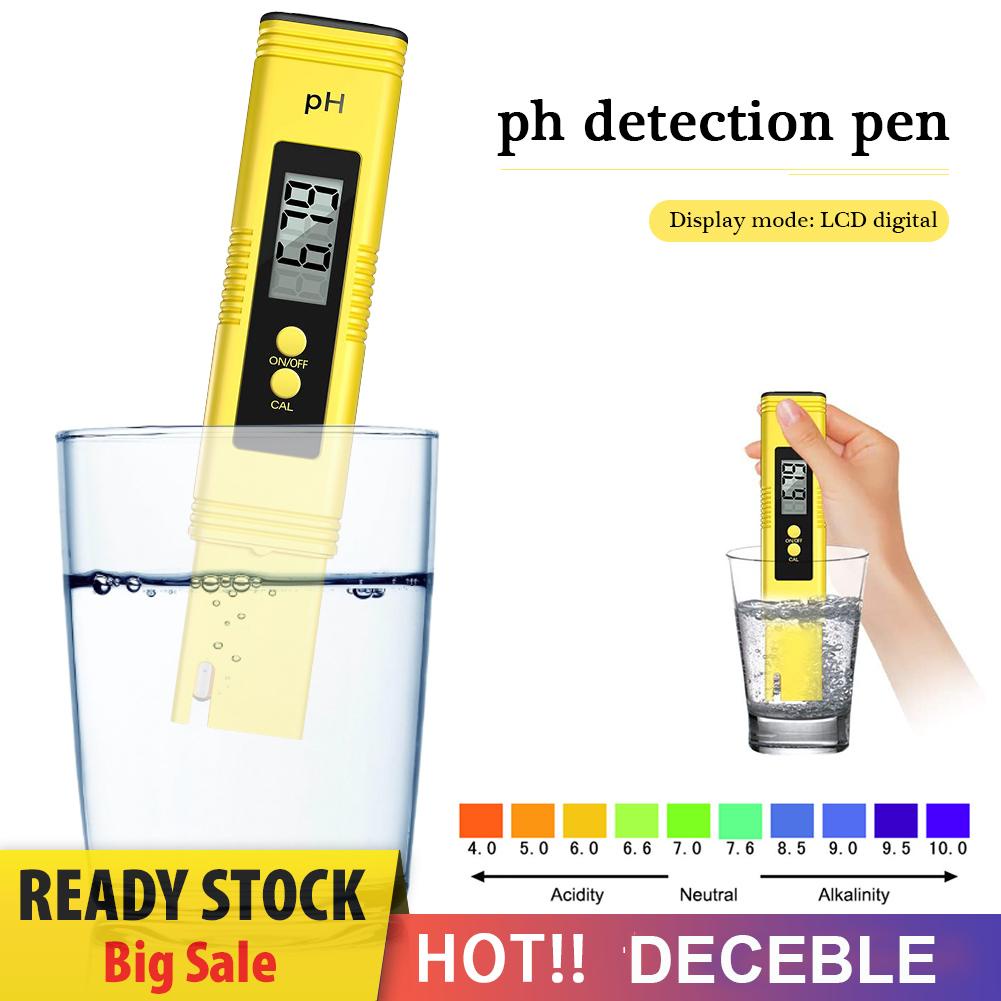 Máy đo độ Ph 3 trong 1 với màn hình LCD kỹ thuật số tds/ Máy đo chất lượng nước chuyên dụng cho bể cá