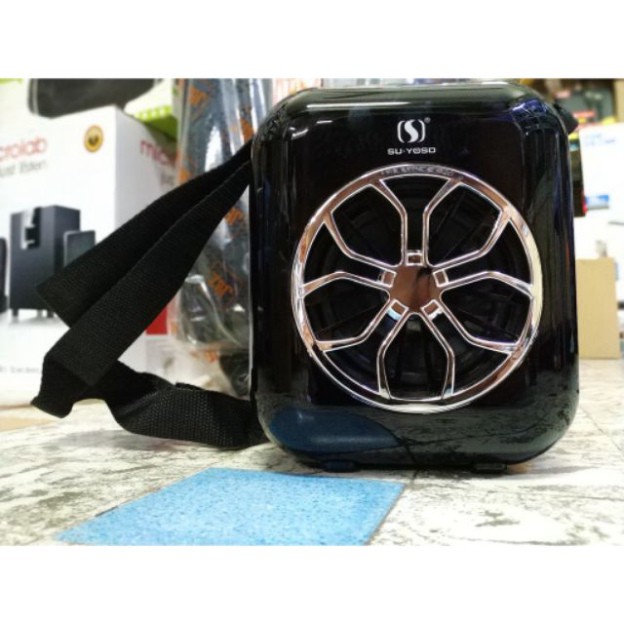 Loa hát karaoke A20 tặng kèm mic hát karaoke không dây.