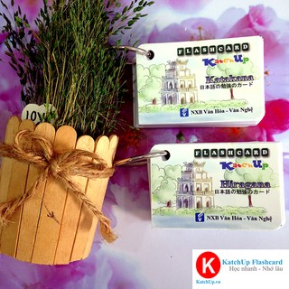 Bộ KatchUp Flashcard Bảng chữ cái Hiragana và Katakana